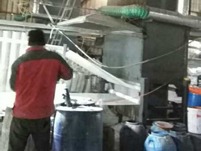 石籠網箱車間展示